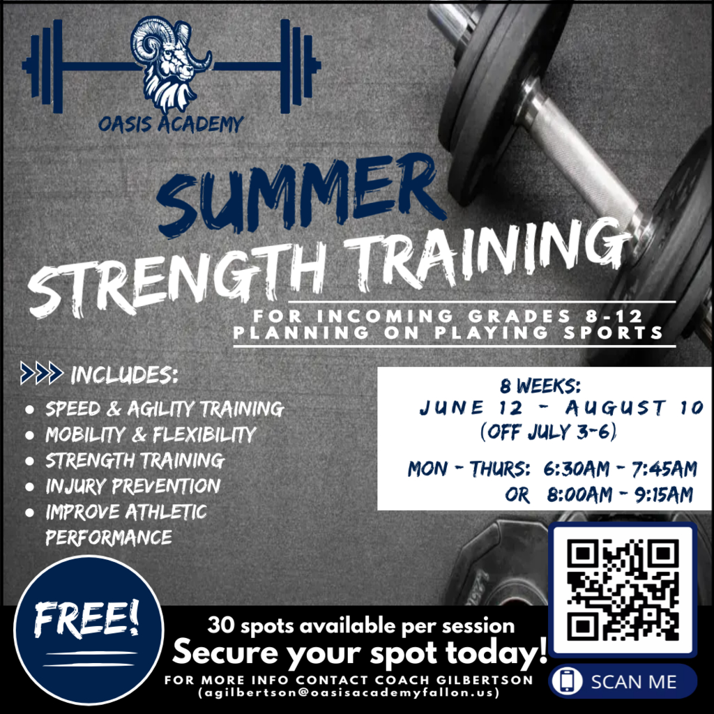 Strength and Conditioning Flyer